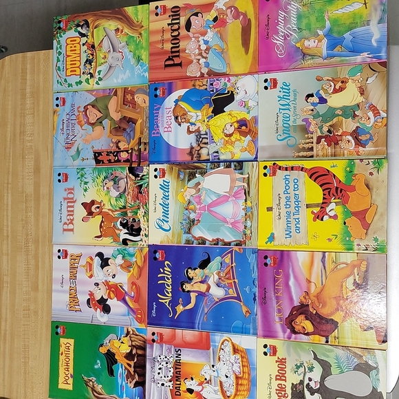 Disney Other - 18 Disney Books & Rainbow Fish to the Rescue Book